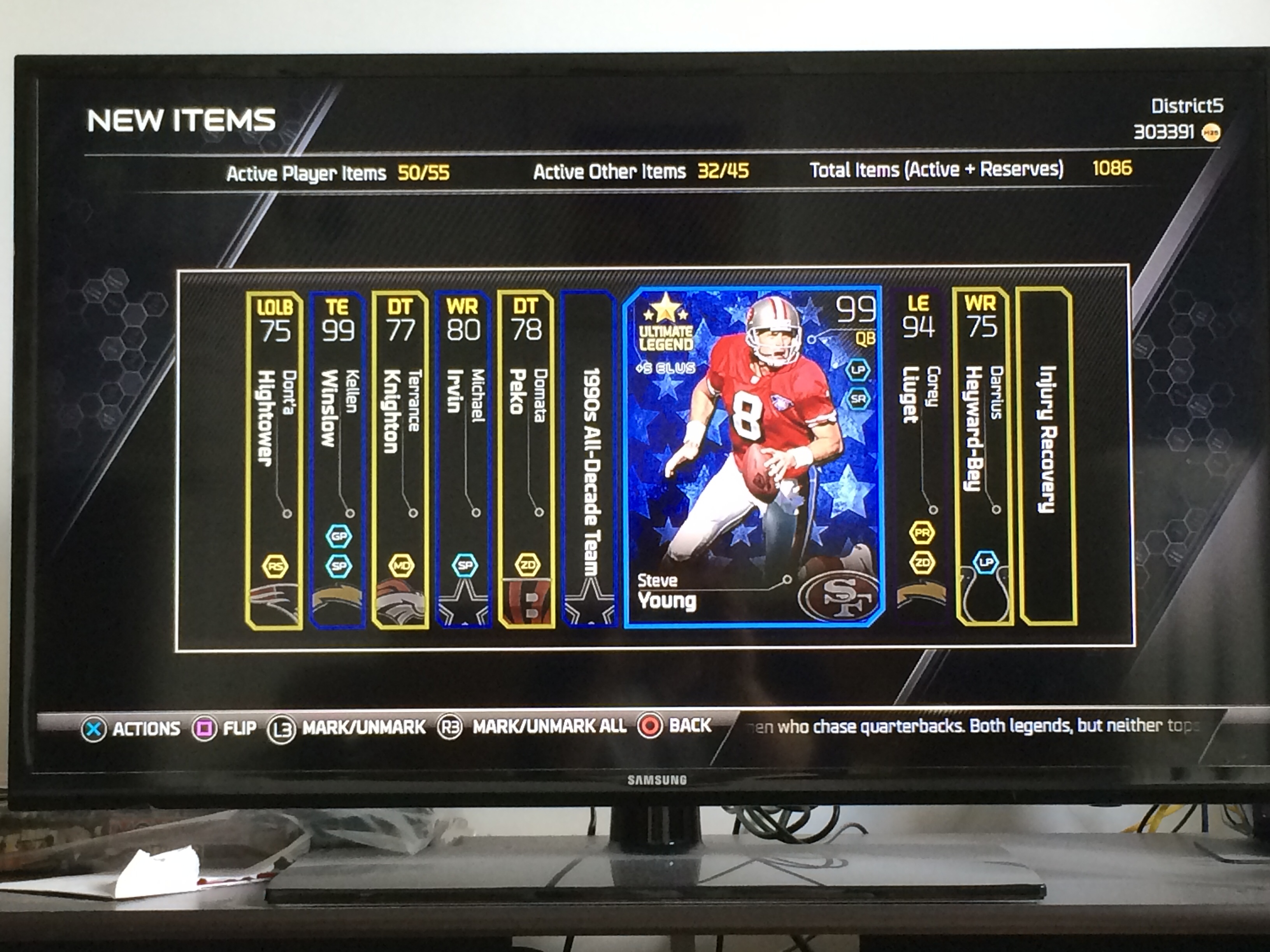 UL Steve Young!!! - PlayStation 4 - MUT 25 Trading - Madden - Madden ...