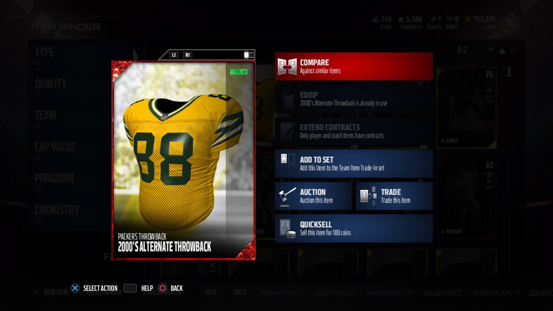 alternate packers jersey