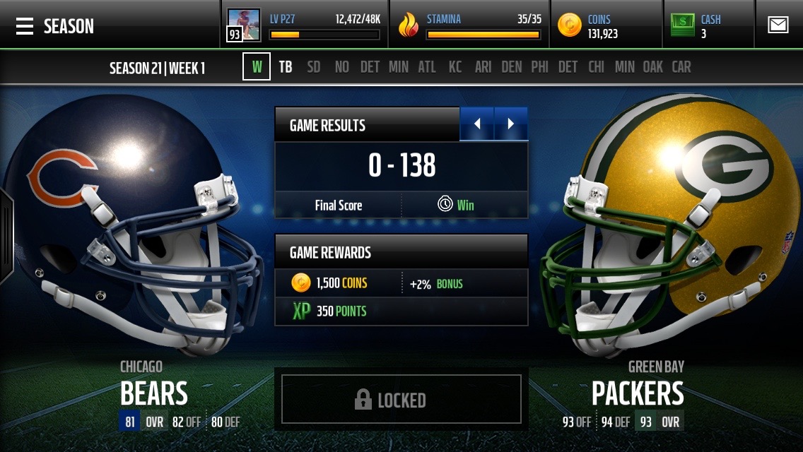 fastest player in madden mobile