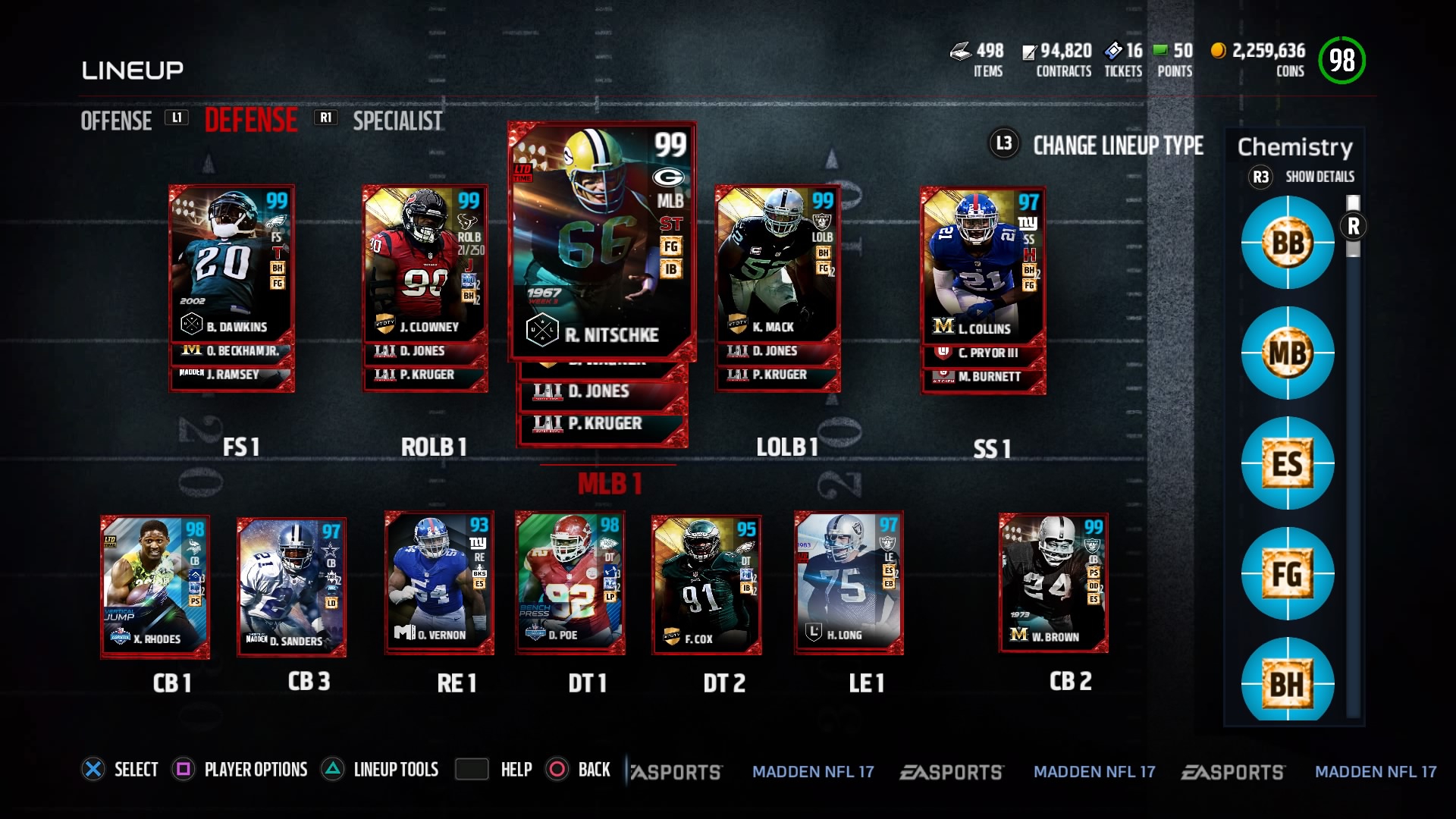 Cheapest route to get my team to 99 overall? MUT Discussion Madden