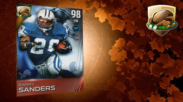 Madden Thanksgiving Promo